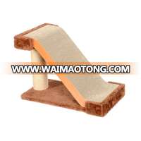 Assembled and Sturdy Cat cardboard Cat Scratcher and Wholesale pet toy product manufacturer