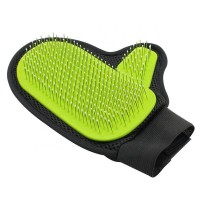 Pet Dog Massage Grooming Brush Glove Deshedding Tool For Pet Hair Remover