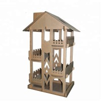 Hot Selling Cardboard Cat houses eco-friendly cat scratcher