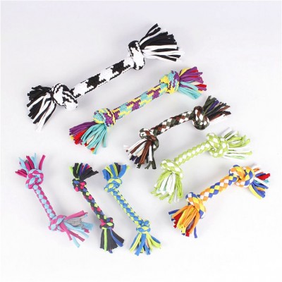 Pet Supply Dog Toys Dogs Chew Teeth Clean Outdoor Training Fun Playing Green Rope Ball Toy for dog