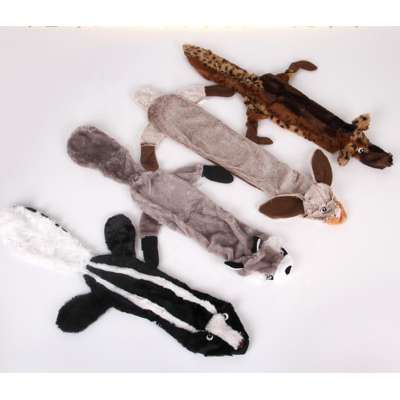 Amazon Hot Selling Eco Friendly Sound Animals Designers Squeaky Cute Soft Plush Chew Dog Toys