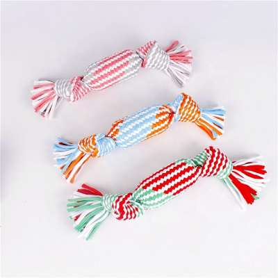 Reusable professional cute cotton rope dog toy